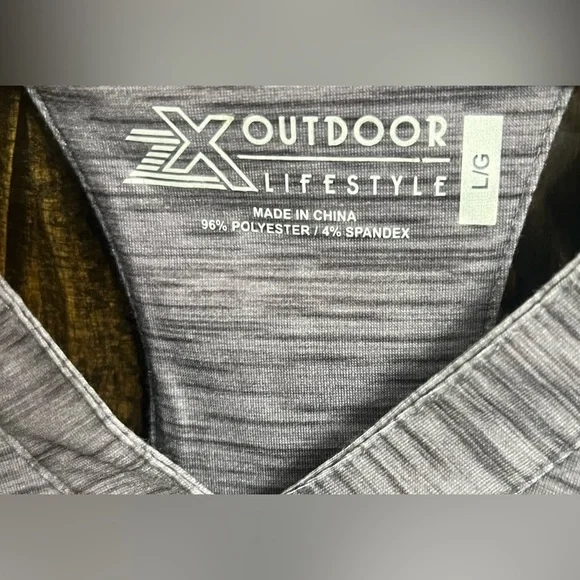 Gray Athletic Racer Dress-Size:Large - Picture 5 of 7